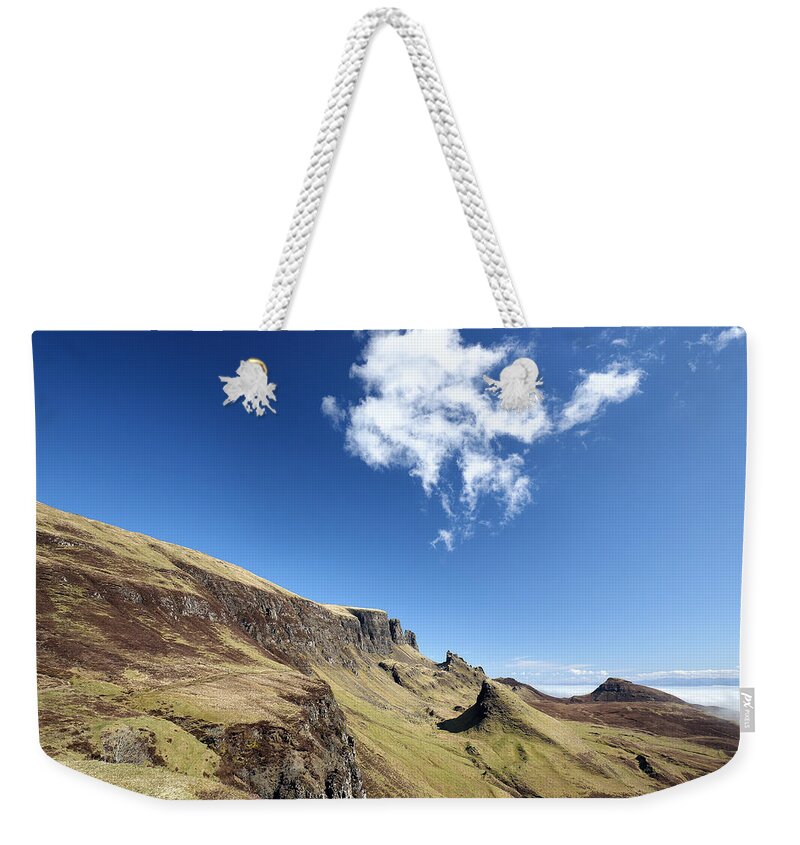 Quiraing Weekender Tote Bag featuring the photograph Quiraing - Isle of Skye by Grant Glendinning