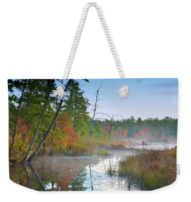 Autumn Weekender Tote Bag featuring the photograph Radiant Morning by Jim Cook