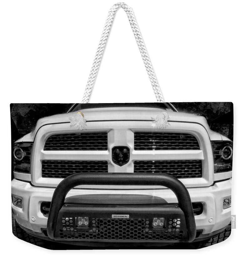 Victor Montgomery Weekender Tote Bag featuring the photograph RAM by Vic Montgomery
