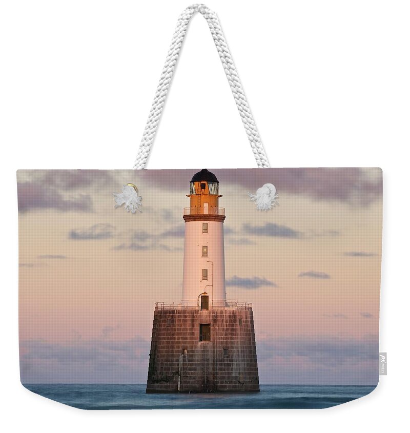 Rattray Weekender Tote Bag featuring the photograph Rattray Head sunset by Stephen Taylor