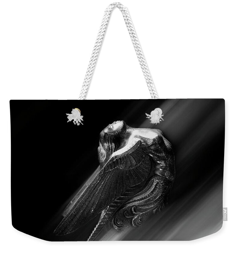 Classic Car Weekender Tote Bag featuring the photograph Reach for the Stars by Rebecca Cozart