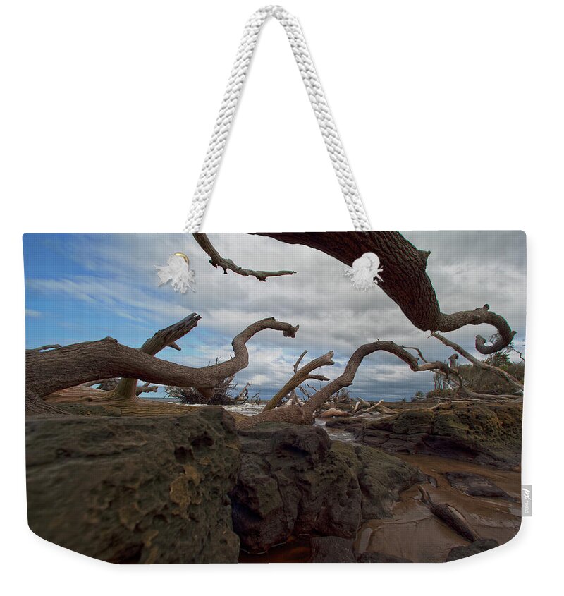 Spanish Weekender Tote Bag featuring the photograph Reach by Robert Och