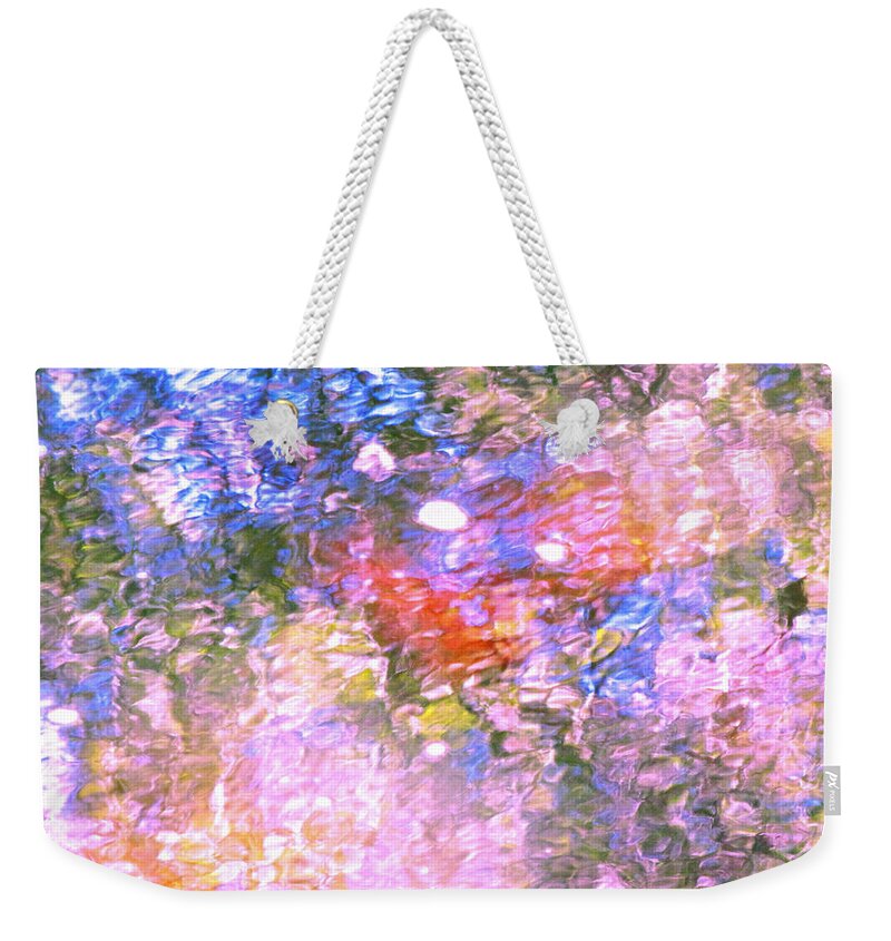 Abstract Weekender Tote Bag featuring the photograph Reaching Angels  by Sybil Staples