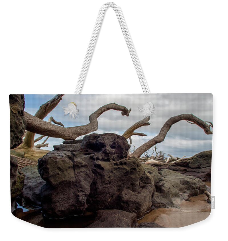 Spanish Weekender Tote Bag featuring the photograph Reaching by Robert Och