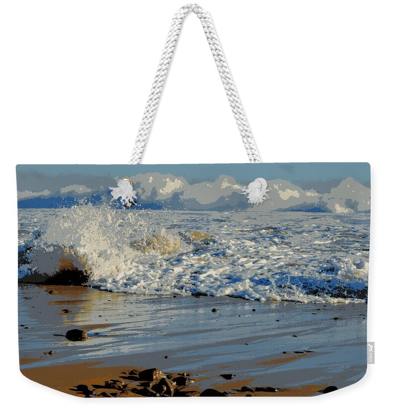 Ocean Weekender Tote Bag featuring the photograph Ready or Not by Dianne Cowen Cape Cod Photography