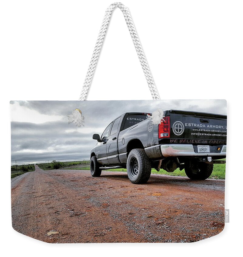 Dodge Weekender Tote Bag featuring the digital art Ready to Roll by Jorge Estrada