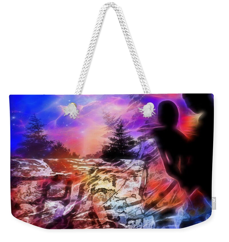 People Weekender Tote Bag featuring the photograph Recurring Dream by Pennie McCracken
