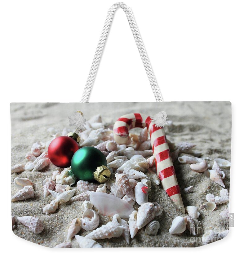 Still Life Weekender Tote Bag featuring the photograph Red White and Green II by Mary Haber