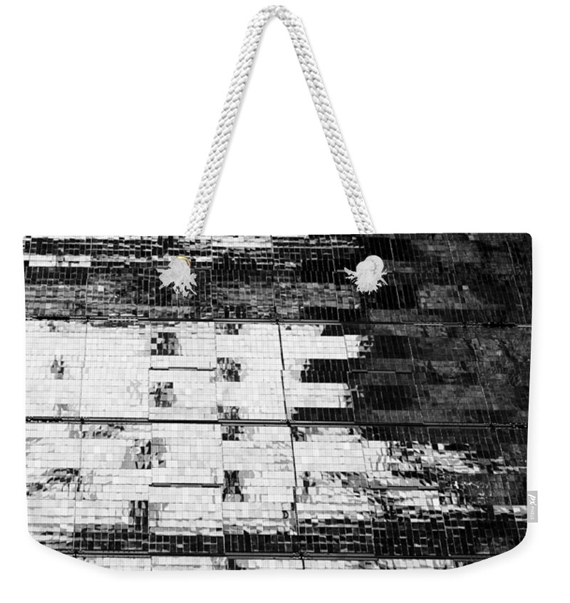 Abstract Weekender Tote Bag featuring the photograph Reflected Memories by Christi Kraft