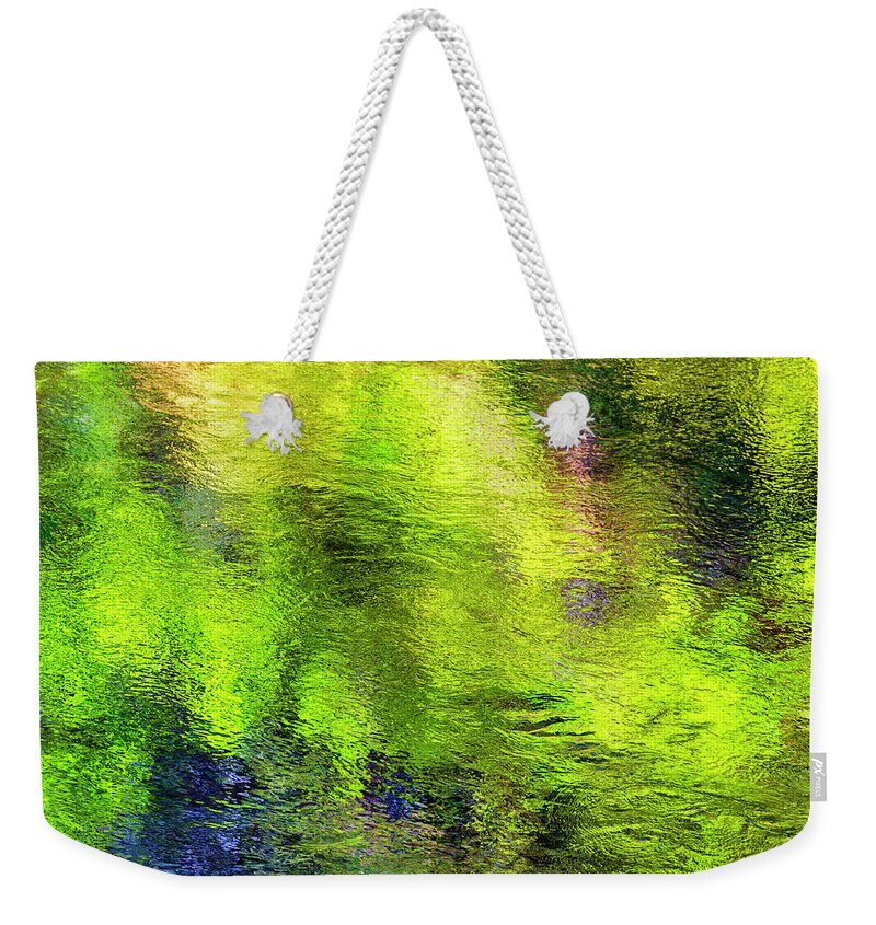 Water Weekender Tote Bag featuring the photograph Reflecting Waters by Dee Browning