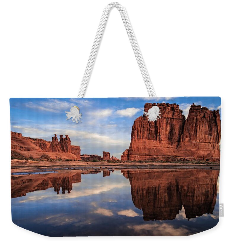 Amaizing Weekender Tote Bag featuring the photograph Reflections Of Organ by Edgars Erglis
