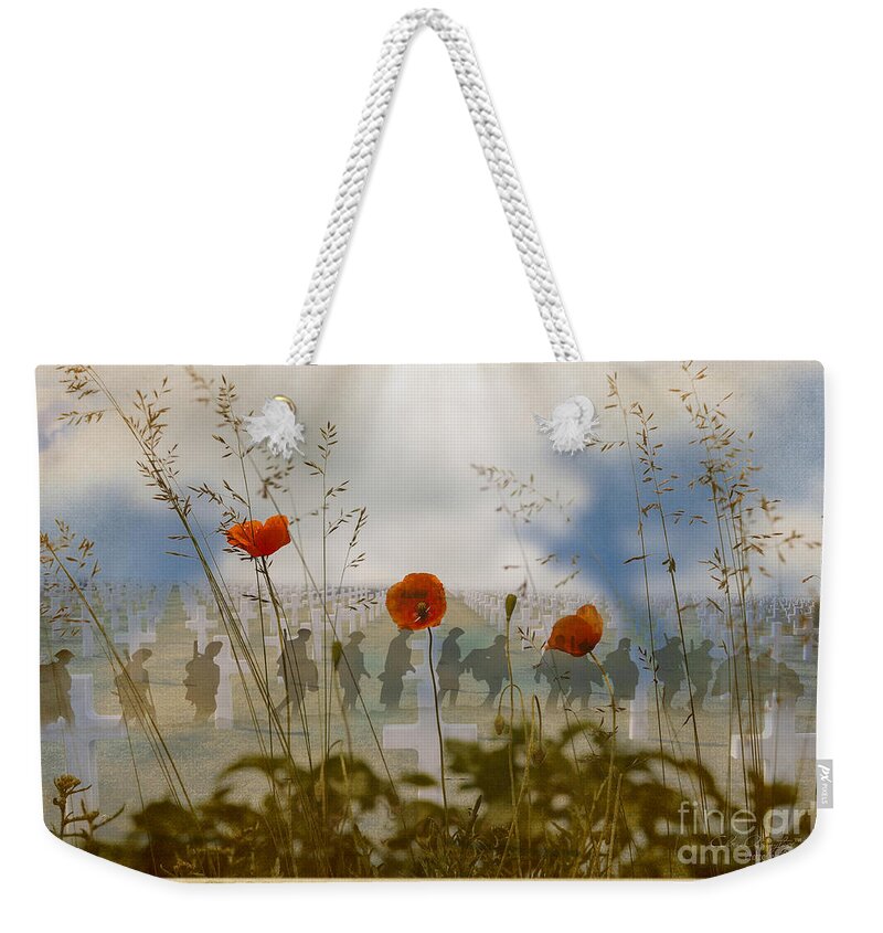Photographic Art Weekender Tote Bag featuring the digital art Remembrance by Chris Armytage