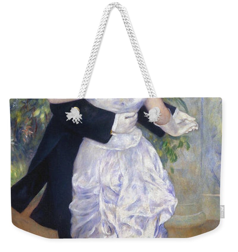 1883 Weekender Tote Bag featuring the photograph Renoir: Town Dance, 1883 by Granger