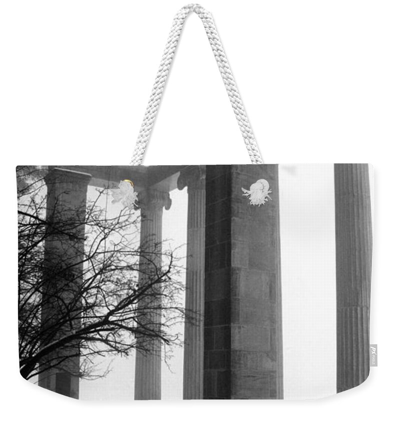 Princeton Battlefield Weekender Tote Bag featuring the photograph Revolutionary Reflections by Mark Fuller