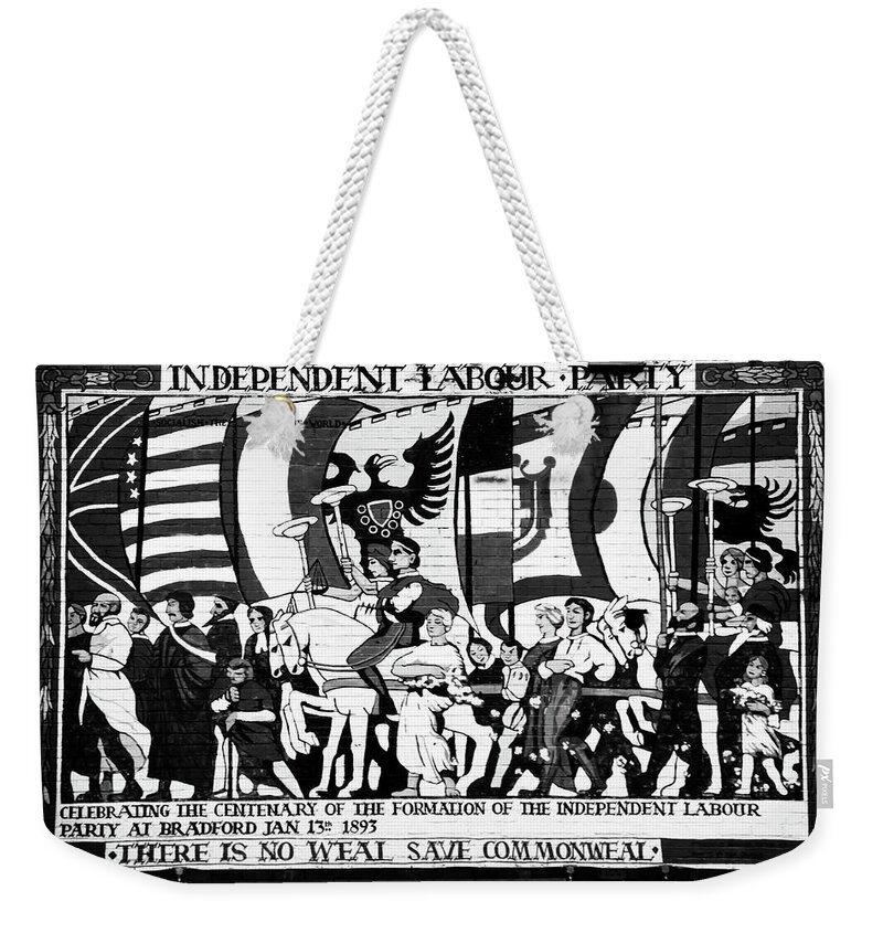 Bradford Weekender Tote Bag featuring the photograph Rial by Jez C Self