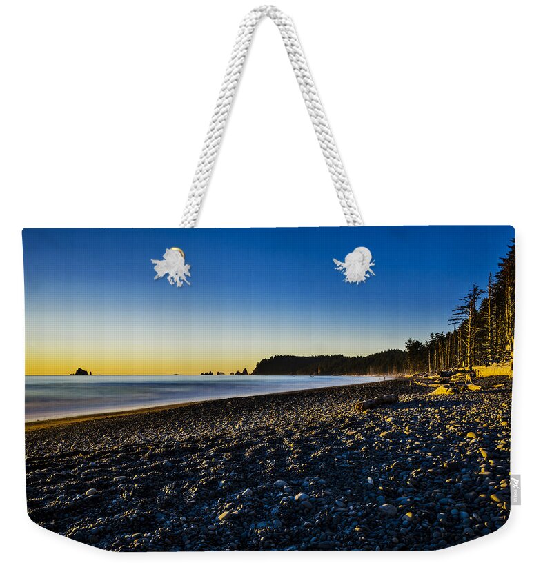 Scenery Weekender Tote Bag featuring the photograph Rialto Beach Sunset by Pelo Blanco Photo