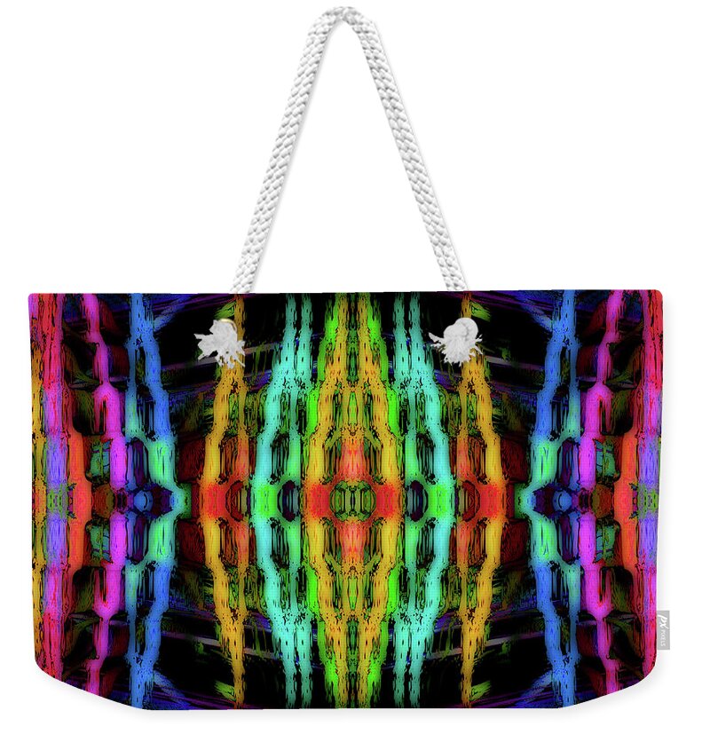 159 Of 200 Weekender Tote Bag featuring the photograph Rings of Fire Dopamine #159 by Barbara Tristan