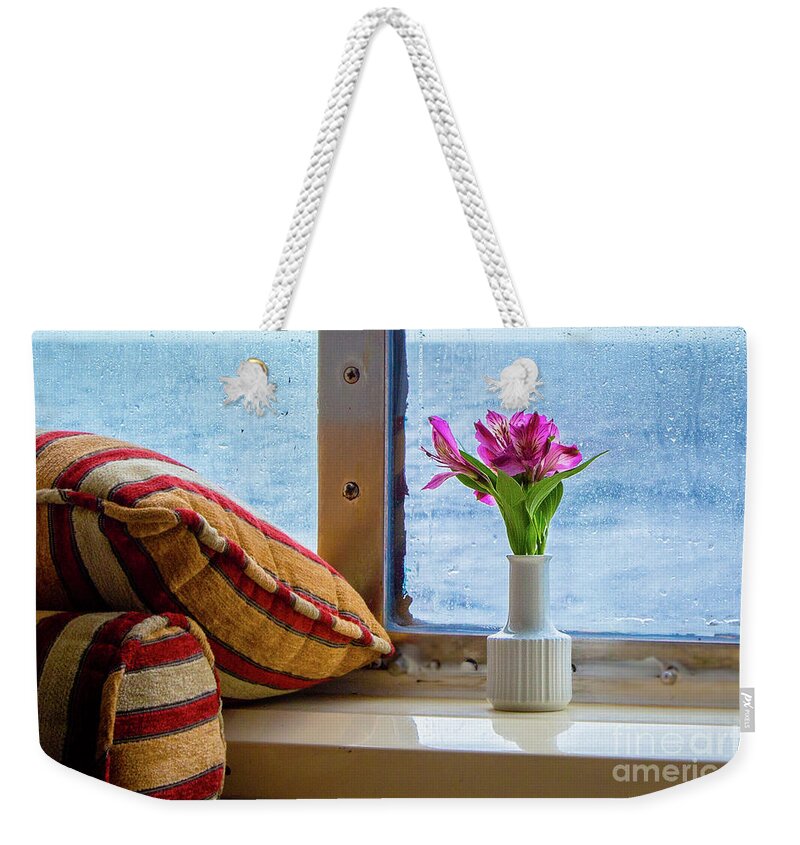 Flowers Weekender Tote Bag featuring the photograph Rise and Shine Sunshine by Rene Triay FineArt Photos