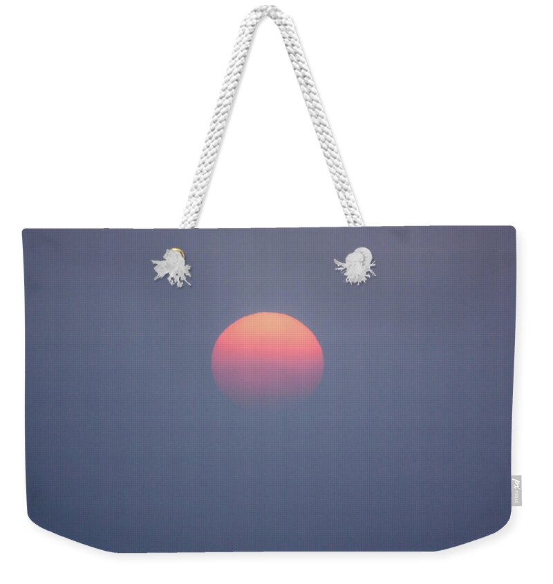 Morning Weekender Tote Bag featuring the photograph Rising sun by Davorin Mance