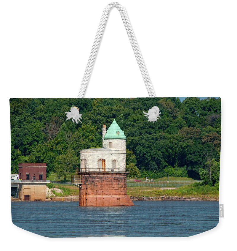 Bridge Weekender Tote Bag featuring the photograph River Castle by Steve Stuller