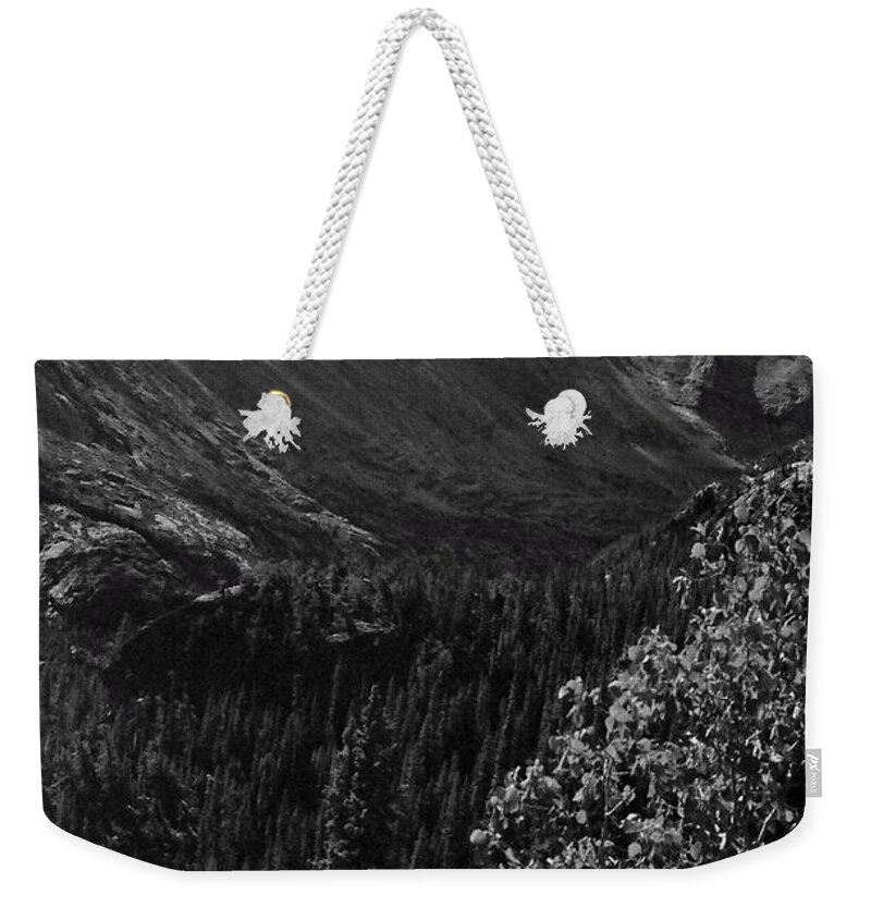 Rocky Mountain National Park Weekender Tote Bag featuring the photograph RMNP - Infrared 23 by Pamela Critchlow