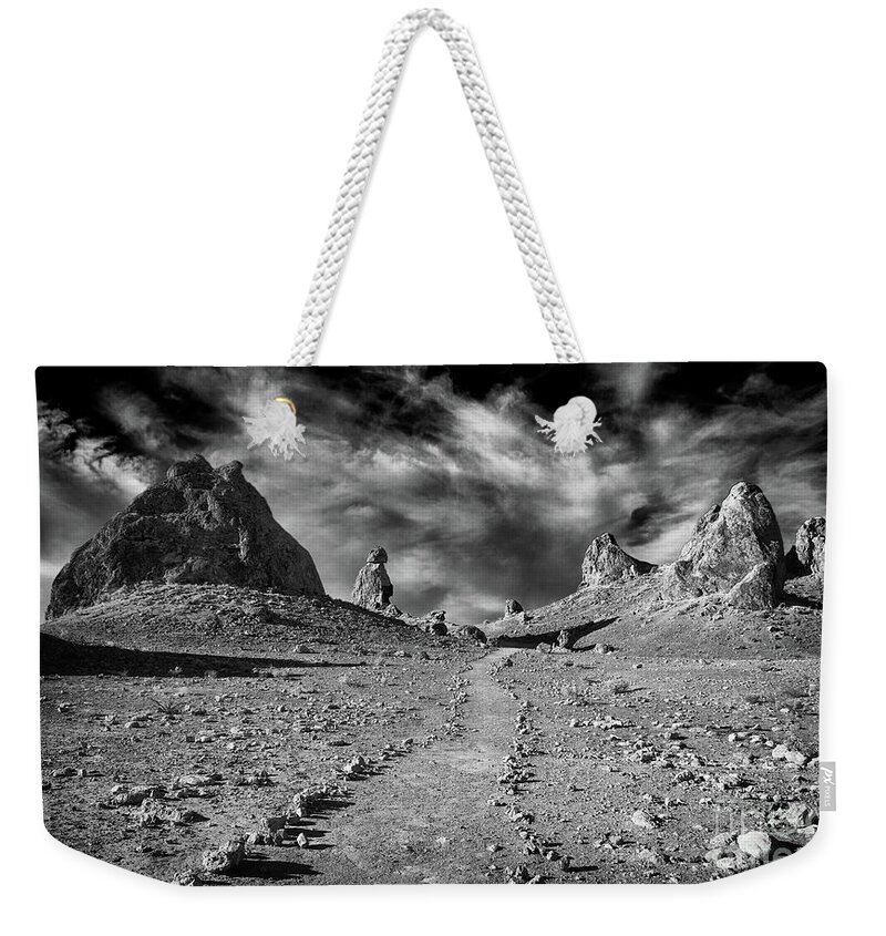 Landscape Weekender Tote Bag featuring the photograph Road To Hell by Mimi Ditchie
