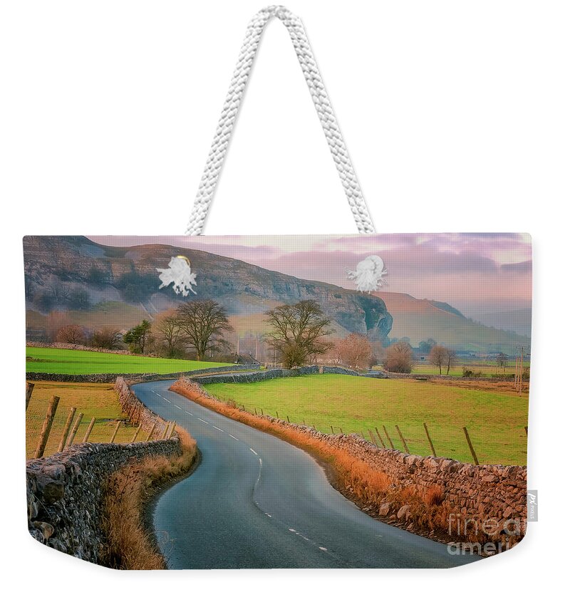 Buckden Weekender Tote Bag featuring the photograph Road to Kilnsey by Mariusz Talarek