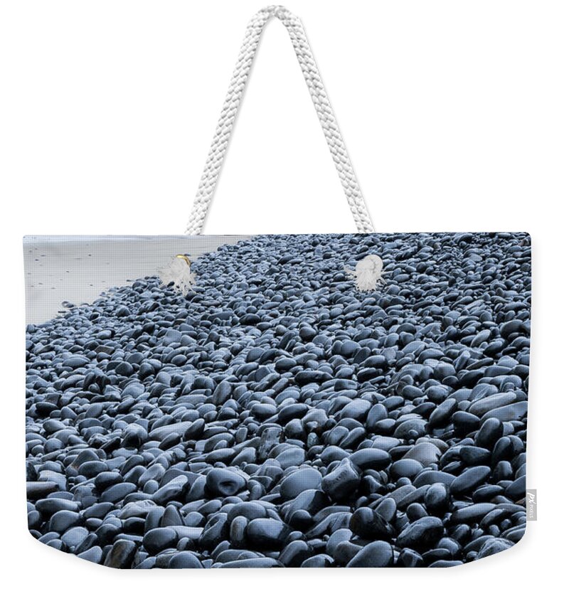 Falcon Cove Weekender Tote Bag featuring the photograph Rocky Falcon Cove by Tim Newton