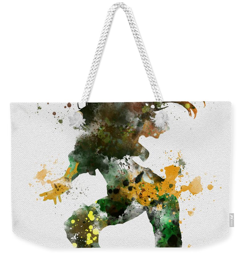 Rogue Weekender Tote Bag featuring the mixed media Rogue by My Inspiration