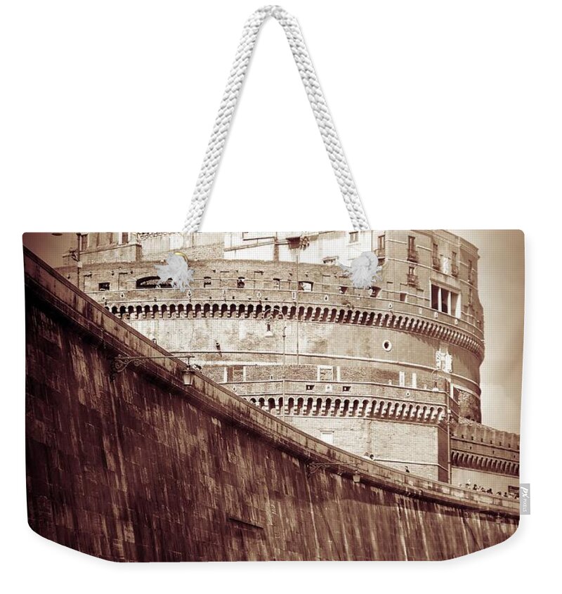 Rome Weekender Tote Bag featuring the photograph Rome monument architecture by Stefano Senise