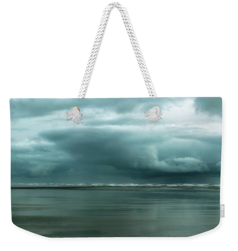 Roosevelt Weekender Tote Bag featuring the photograph Roosevelt's Mood by Ryan Manuel