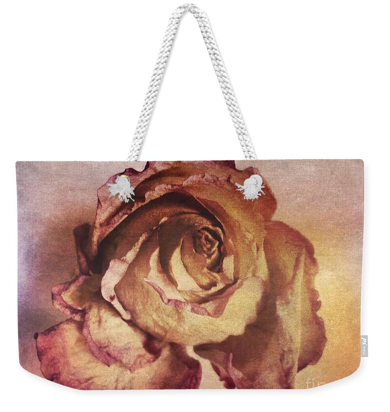 Rose Weekender Tote Bag featuring the photograph Rose in Time by Onedayoneimage Photography