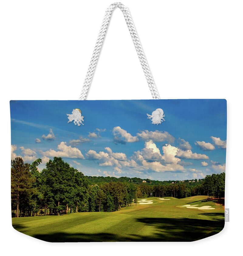 Ross Bridge Golf Course Weekender Tote Bag featuring the photograph Ross Bridge Golf Course - Hoover Alabama by Mountain Dreams