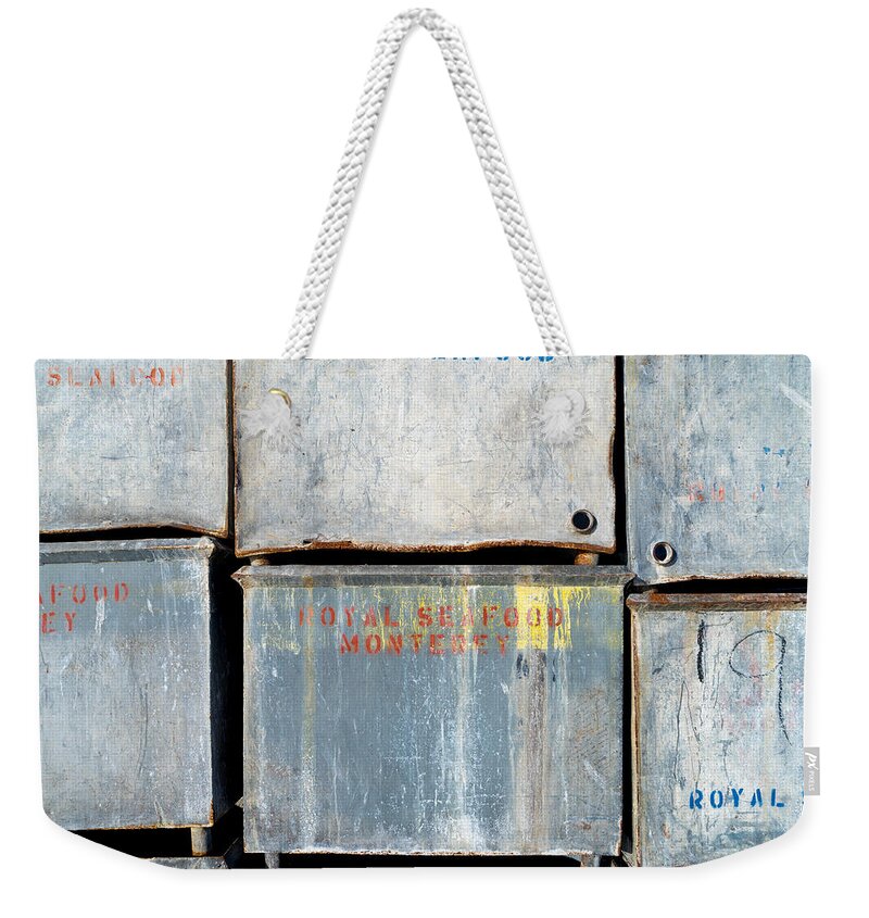 Seafood Weekender Tote Bag featuring the photograph Royal Seafood by Derek Dean