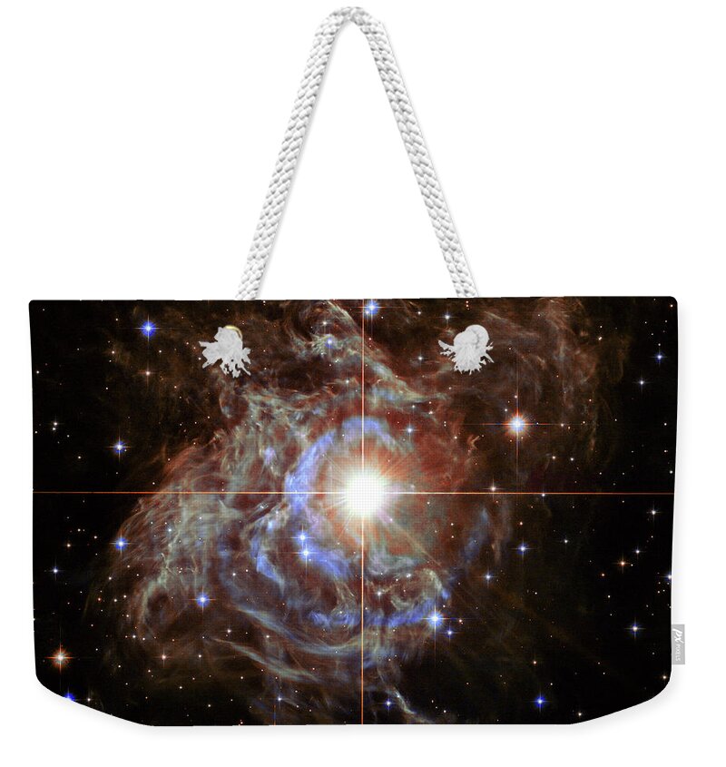 Rs Puppis. Star Weekender Tote Bag featuring the photograph RS Puppis Super Star by Mark Kiver
