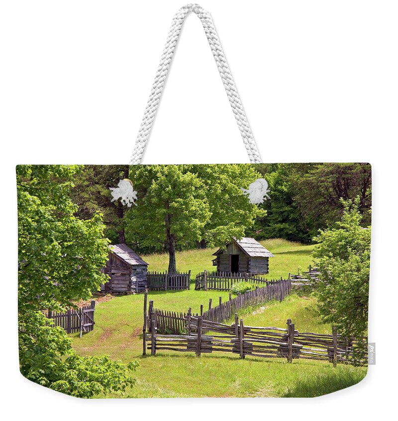 Rural Scene Weekender Tote Bag featuring the photograph Rural Scene by Sally Weigand