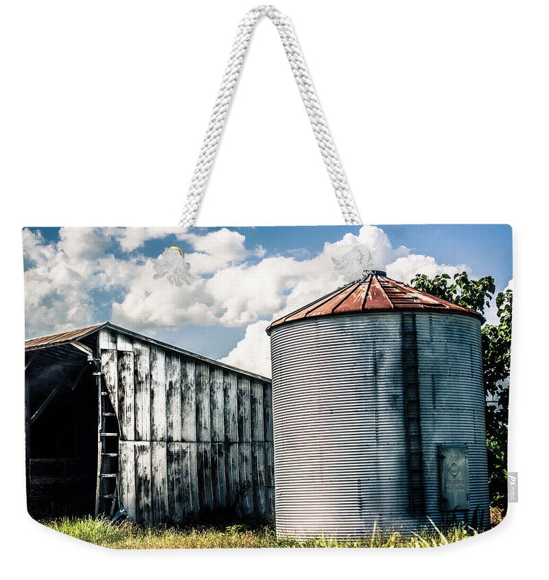  Weekender Tote Bag featuring the photograph Rustic by Parker Cunningham