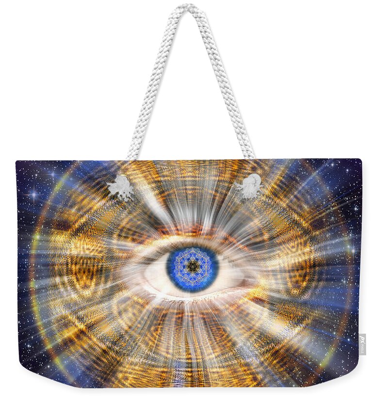 Endre Weekender Tote Bag featuring the photograph Sacred Geometry 435 by Endre Balogh
