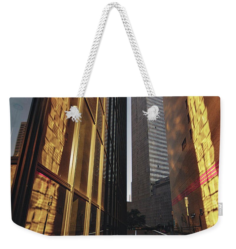Light Weekender Tote Bag featuring the photograph Saffron by Peter Hull