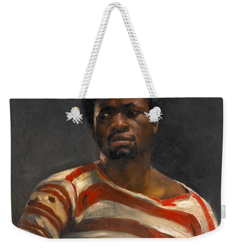 Lovis Corinth Weekender Tote Bag featuring the painting Sailor by Lovis Corinth