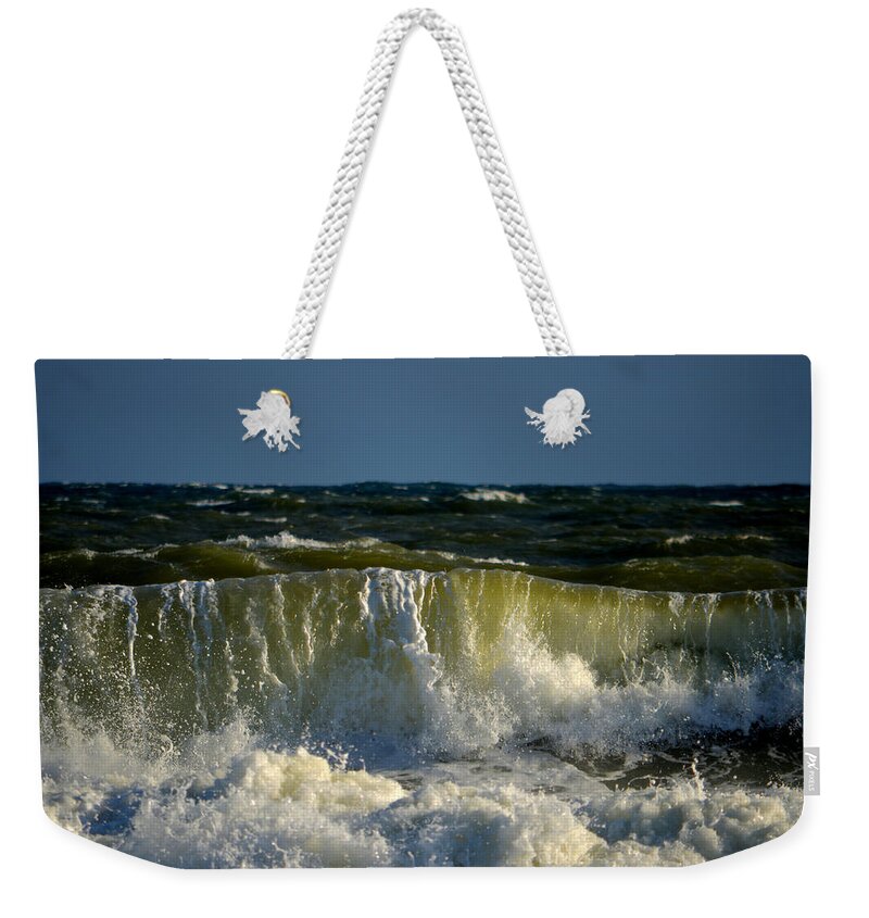 Ocean Weekender Tote Bag featuring the photograph Salt Sea Air by Dianne Cowen Cape Cod Photography