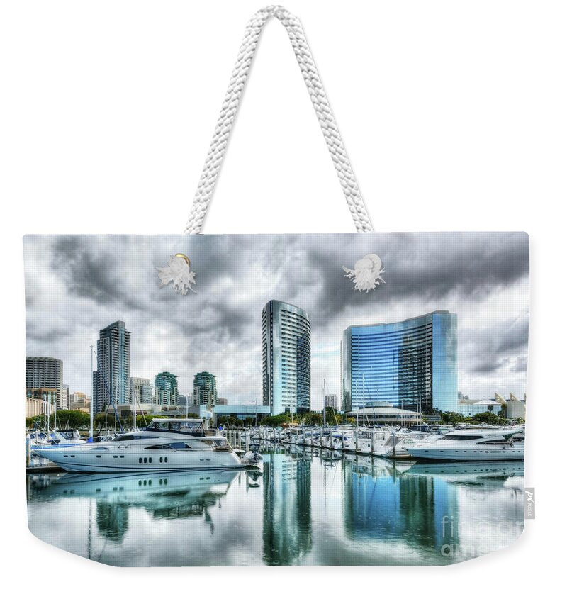 San Diego Weekender Tote Bag featuring the photograph San Diego Dreams by Mel Steinhauer
