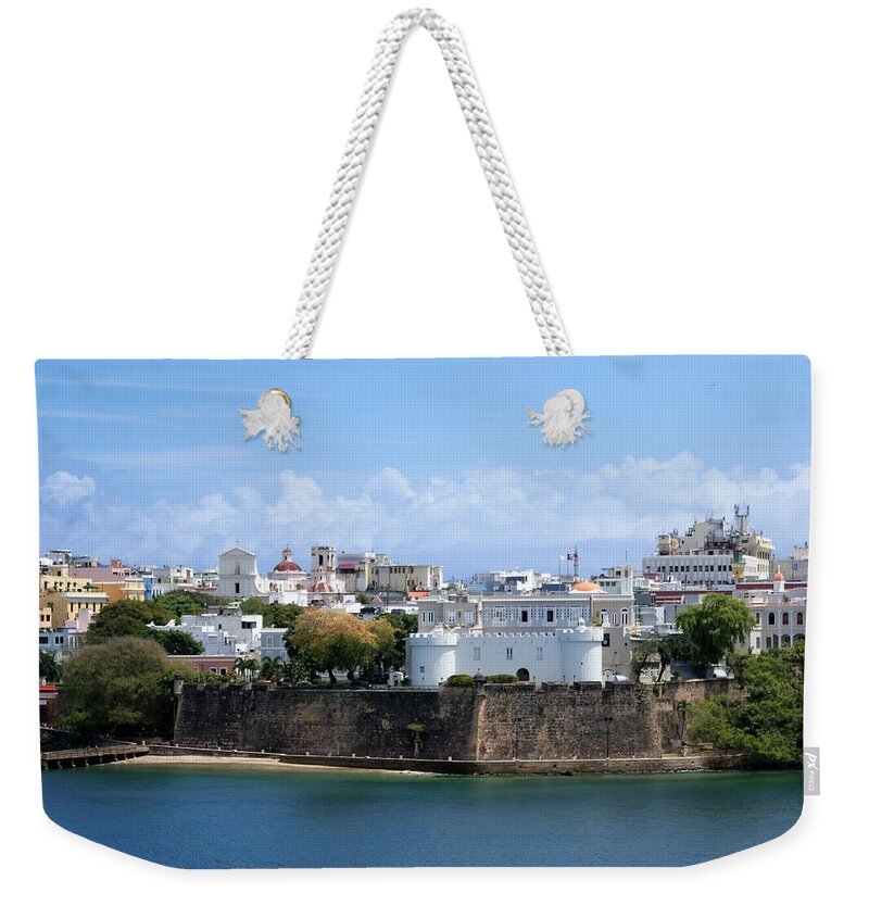 San Juan Weekender Tote Bag featuring the photograph San Juan #1 by Lois Lepisto