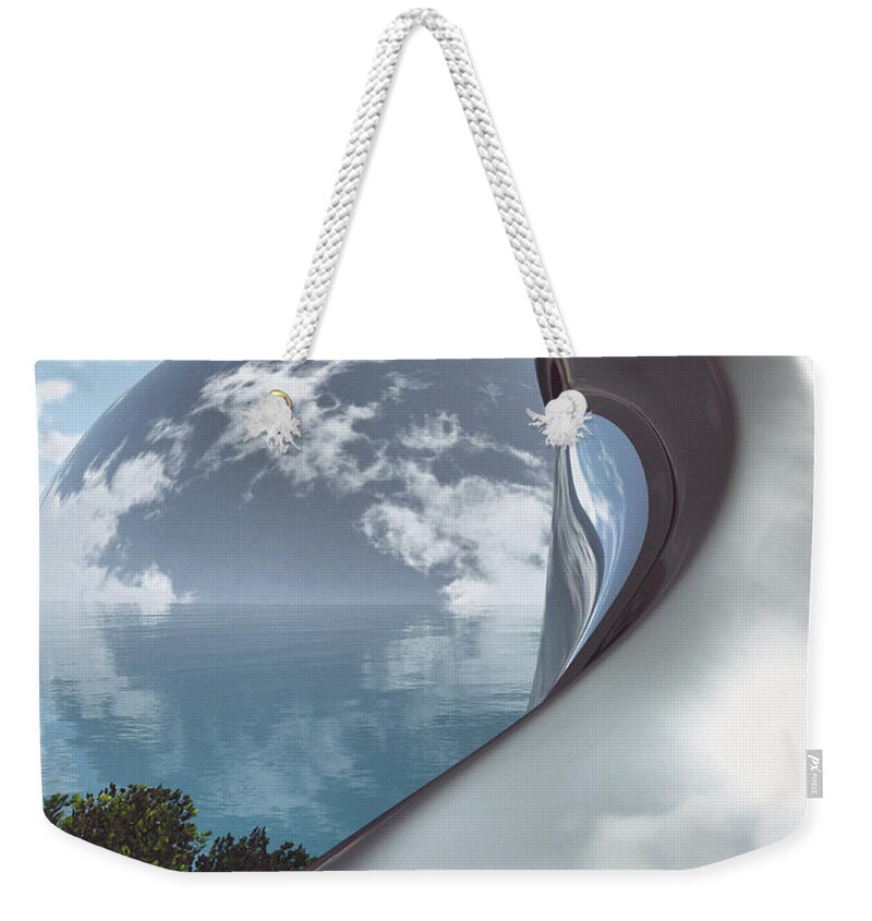 Sanctuary Weekender Tote Bag featuring the digital art Sanctuary by Richard Rizzo