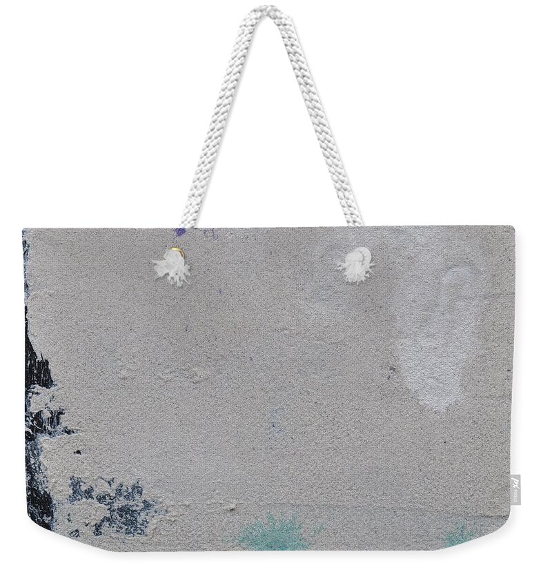 Abstract Weekender Tote Bag featuring the painting Sand Tile AM214145 by Eduard Meinema