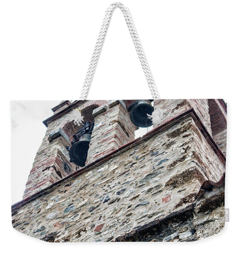 France Weekender Tote Bag featuring the photograph Santa Maria Church France by Chuck Kuhn