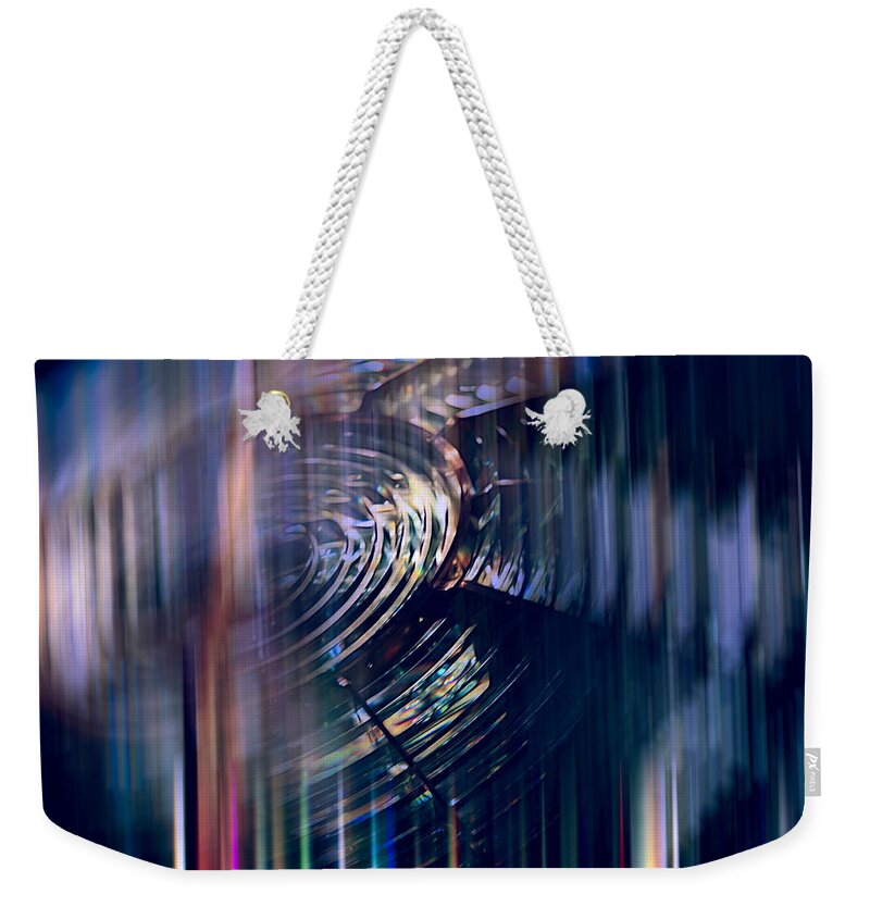 Evie Weekender Tote Bag featuring the photograph Sapphire Fresnel by Evie Carrier