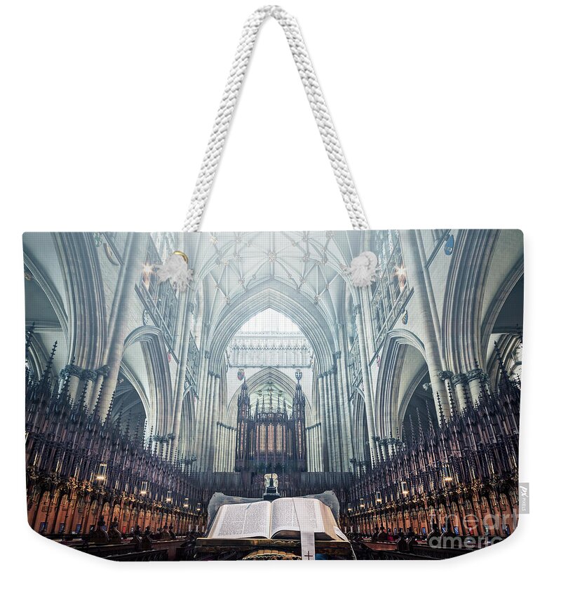 Kremsdorf Weekender Tote Bag featuring the photograph Say Your Prayers by Evelina Kremsdorf
