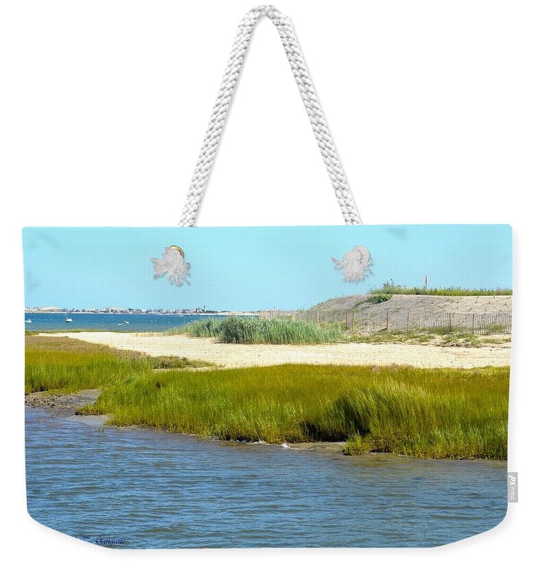 Art For Living Roo Weekender Tote Bag featuring the photograph Scenic Cape Cod by Sonali Gangane