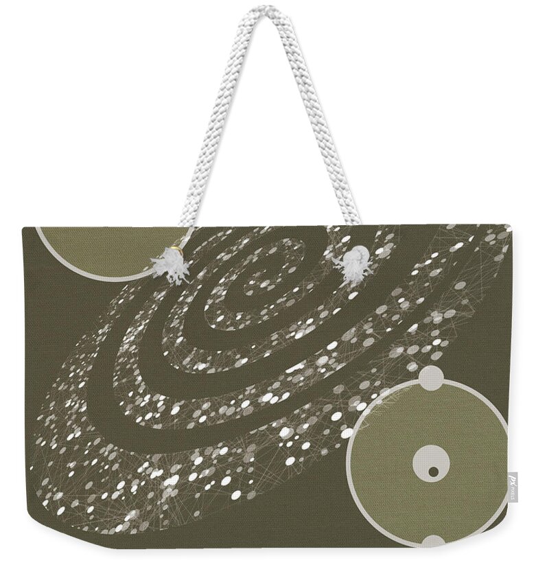Payne Weekender Tote Bag featuring the mixed media Science Posters - Cecilia Payne - Astronomer, Astrophysicist by Studio Grafiikka